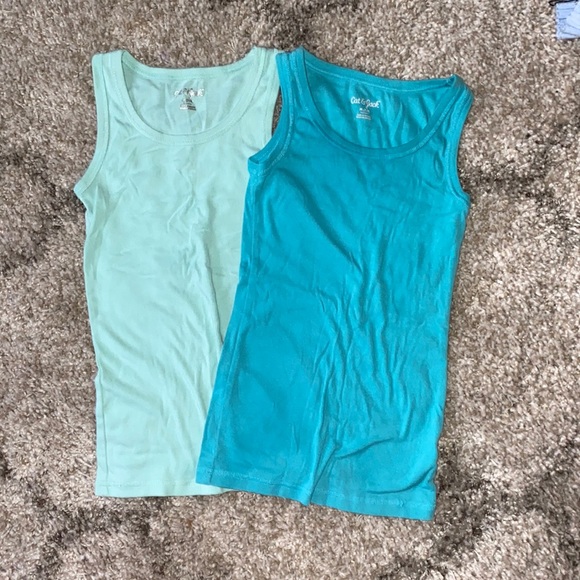 2 pack cat and jack tank tops